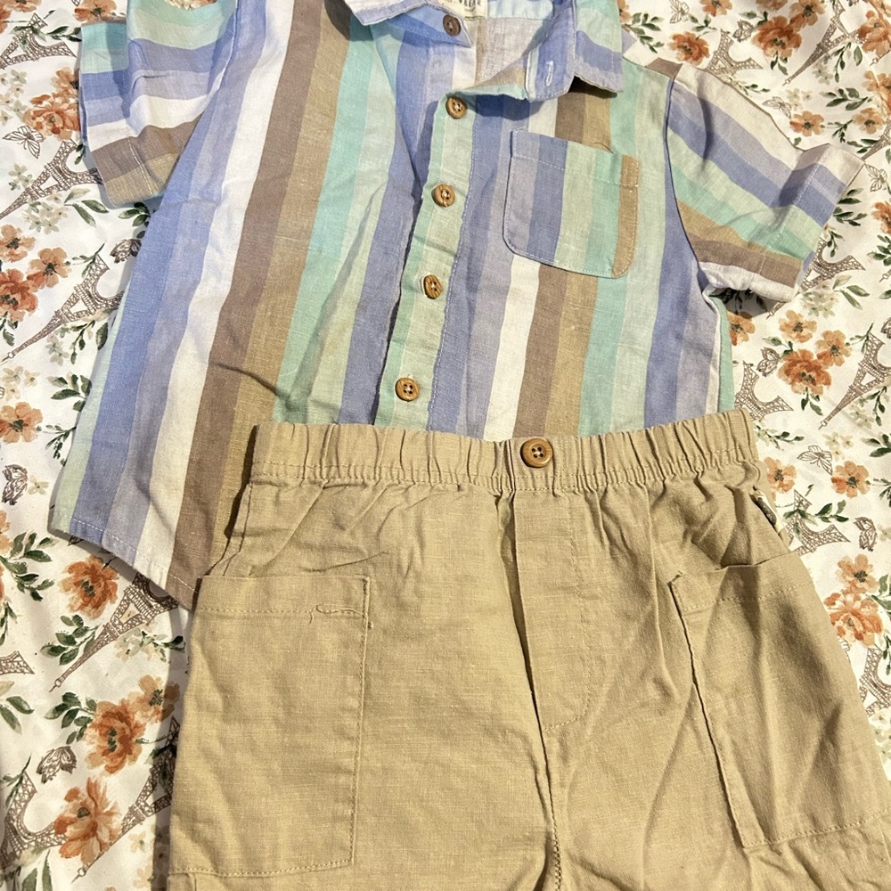 Rabbit & Bear Organic Outfit